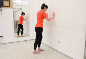 Standing calf stretch