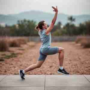 High Lunge with Twist: Core and Flexibility Combined