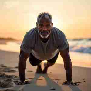 plank pose for core strengthening