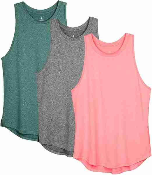 icyzone Women's Racerback Workout Tank Tops - Athletic Yoga Tops, Running Exercise Gym Shirts (Pack of 3) 10 Best Yoga Tank Tops That Move With You On and Off the Mat