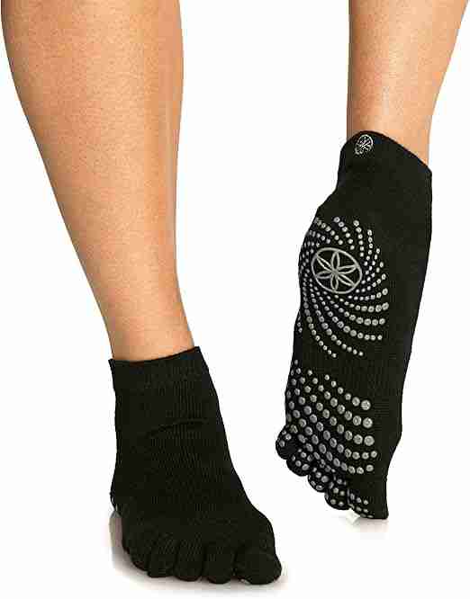 Gaiam Grippy Yoga Socks for Women 13 Best Ladies Yoga Socks for Grip, Comfort, and Flow